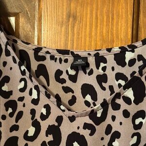 CAbi Animal Print 2-Piece Dress